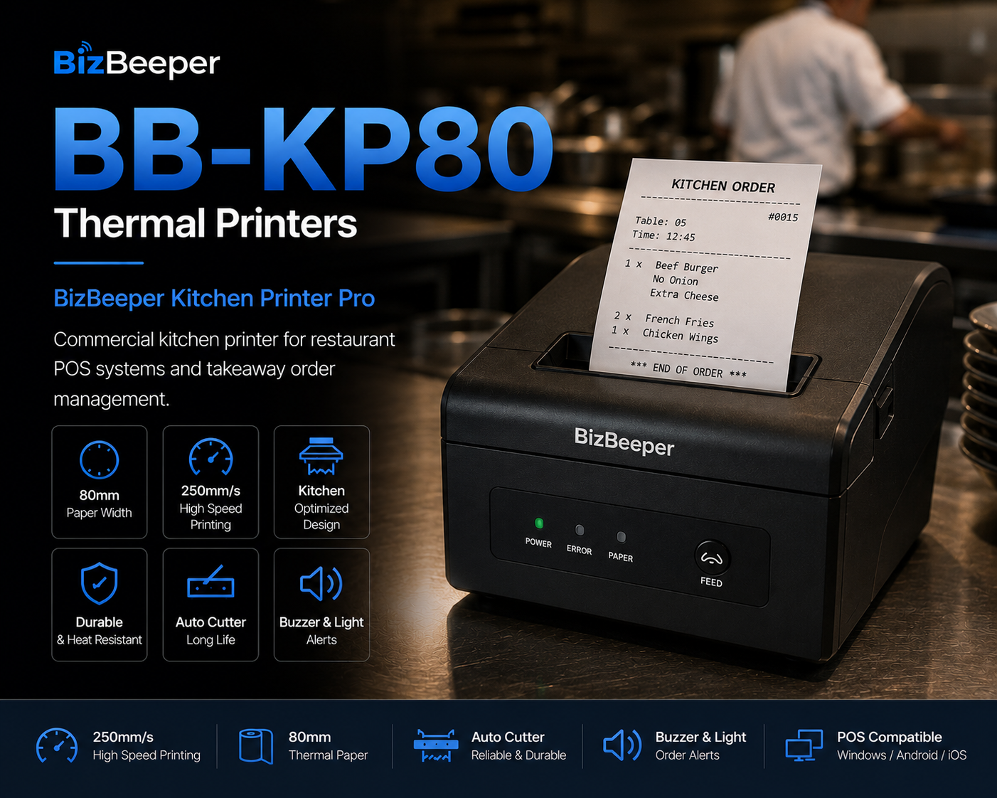 BizBeeper Kitchen Printer Pro