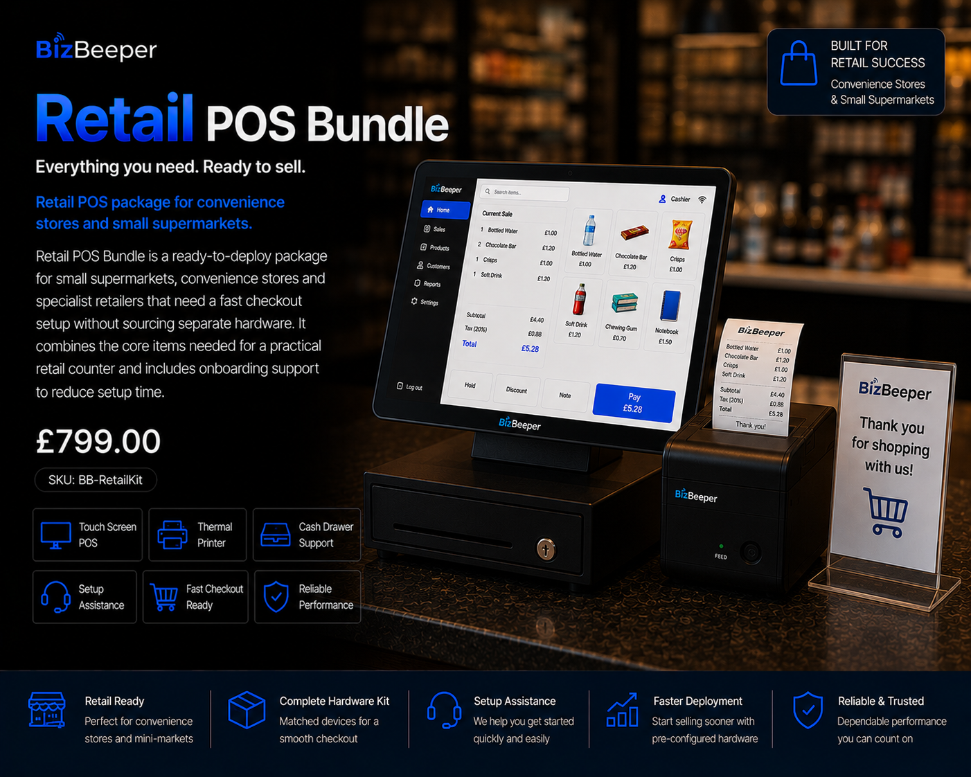 BizBeeper Retail POS Bundle